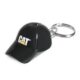 Porte clé casquette noir CAT