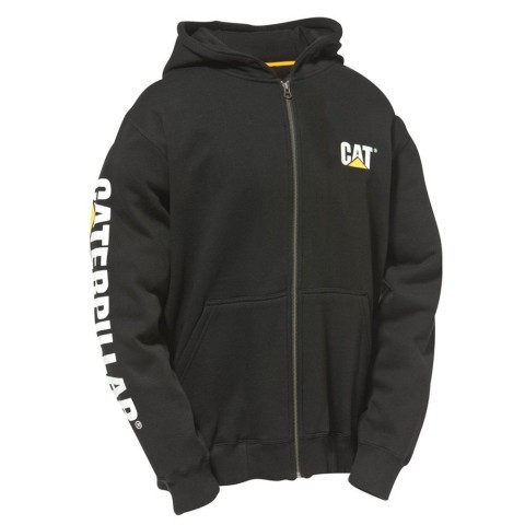 Sweat zip Banner noir