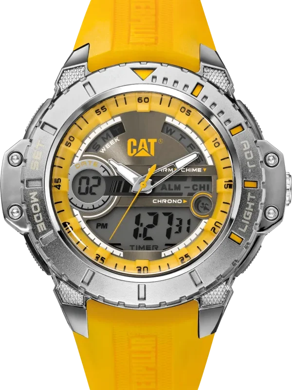 MONTRE  MA ANADIGIT 3H JAUNE