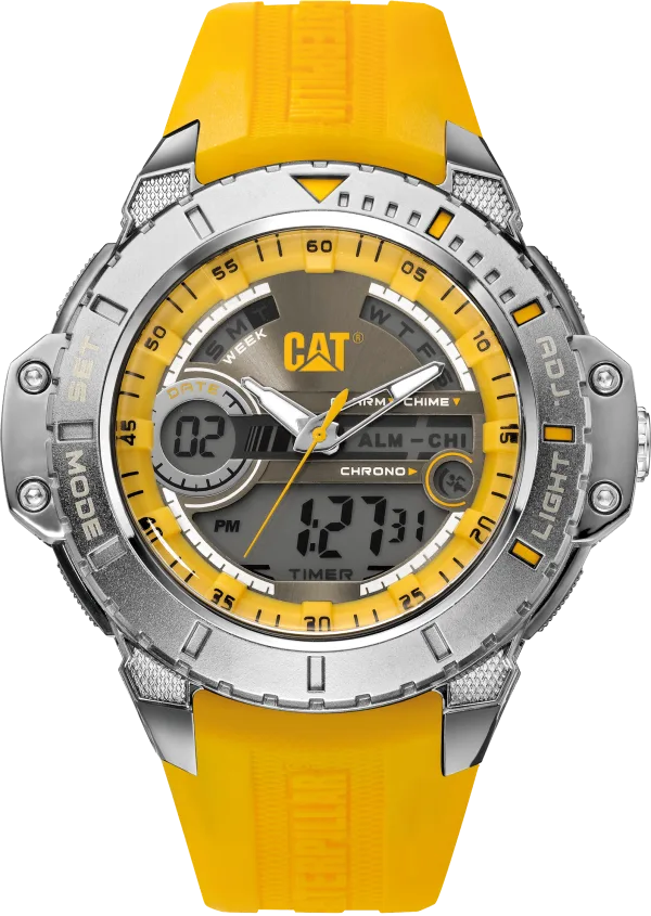 MONTRE  MA ANADIGIT 3H JAUNE