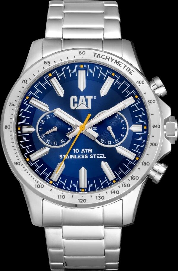 MONTRE AD BOSTON  BLEUE/CHROME