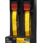 LOT DE 2 SANGLES CATERPILLAR AVEC CROCHETS LONGUEUR : 3.04 M LARGEUR : 2.54 CM CHARGE D'UTILISATION : 181 KGS POIDS DE RUPTURE : 543 KGS IDEAL POUR ATTACHER LES CARGAISSONS, DU MOBILIER …. SANGLE JAUNE HAUTE VISIBILITE SYSTÈME DE BLOCAGE CROCHET EN "S" ANTI-RAYURES