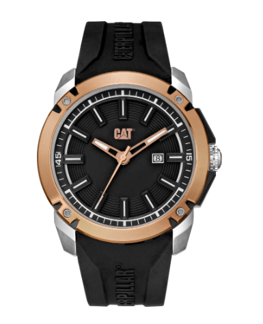 Montre AH Elite 3HD Noir et Rose Or CAT