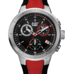 Montre Na T8 Chrono rouge et noir CAT