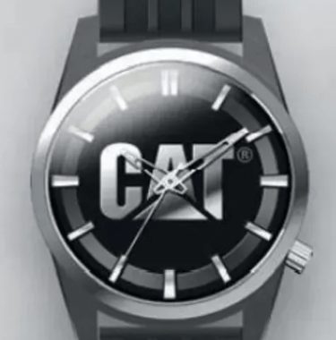 Montre YV Icon noir et argent 3H CAT