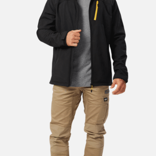 VESTE ESSENTIAL SOFTSHELL NOIRE