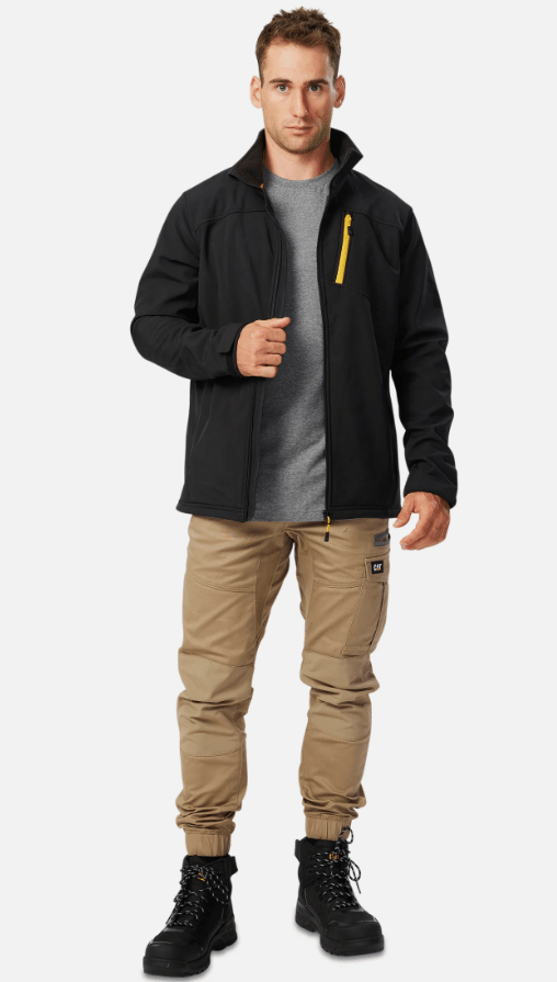 VESTE ESSENTIAL SOFTSHELL NOIRE