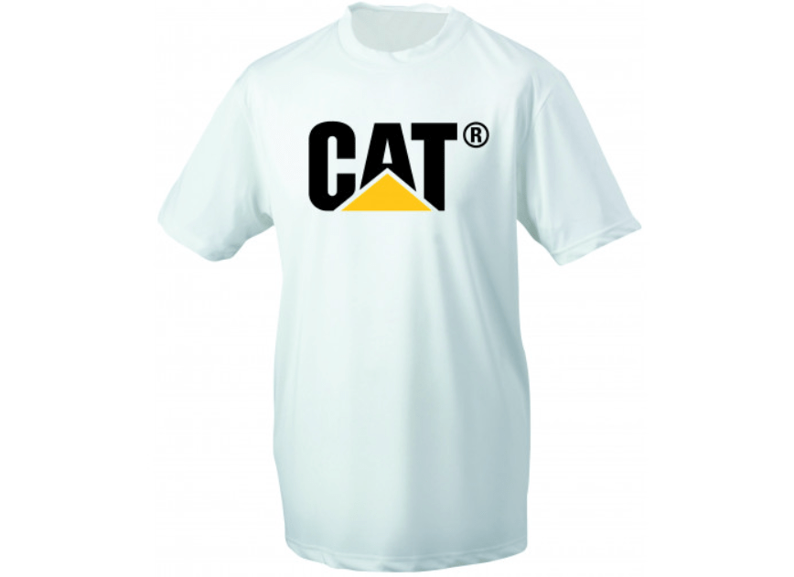 Tee-shirt Caterpillar Bologna blanc