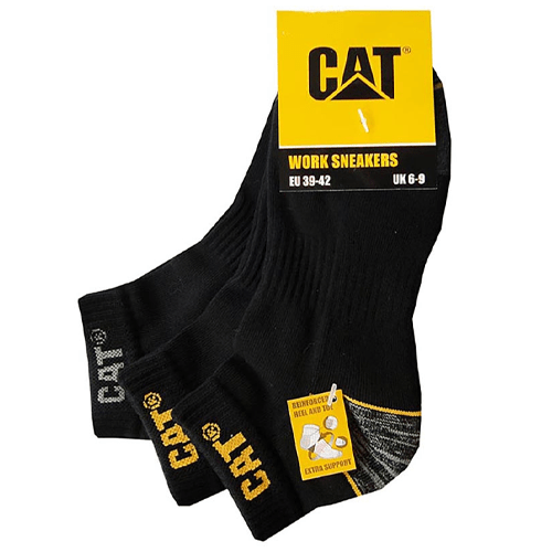 Chaussette worksneakers noir CAT