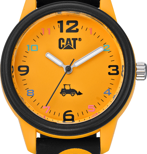 MONTRE ENFANT  OUTILS JAUNE/NOIRE