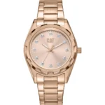 Montre femme Caterpillar California Lady Rose Gold avec cristaux