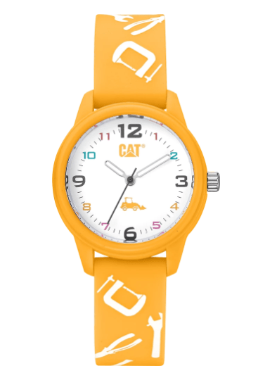 MONTRE ENFANT  JAUNE OUTILS