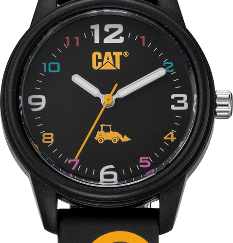 MONTRE ENFANT OUTILS  NOIRE/JAUNE
