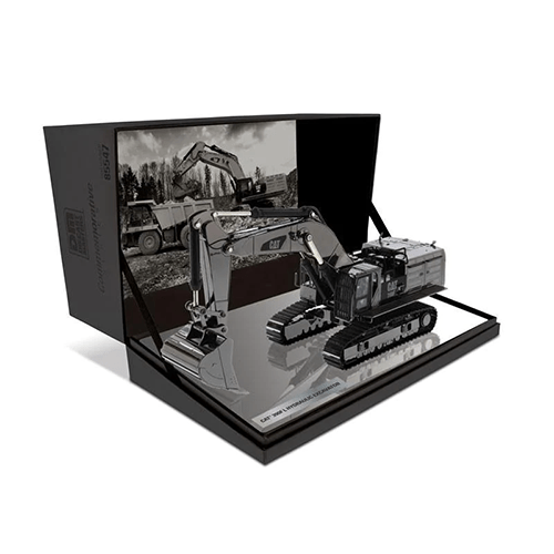 85547 390F L hydraulic excavator gunmetal finish 1/50 CAT