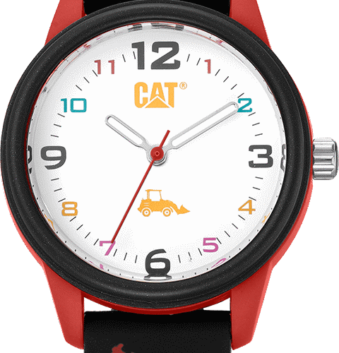 MONTRE ENFANT OUTILS  NOIRE/ROUGE
