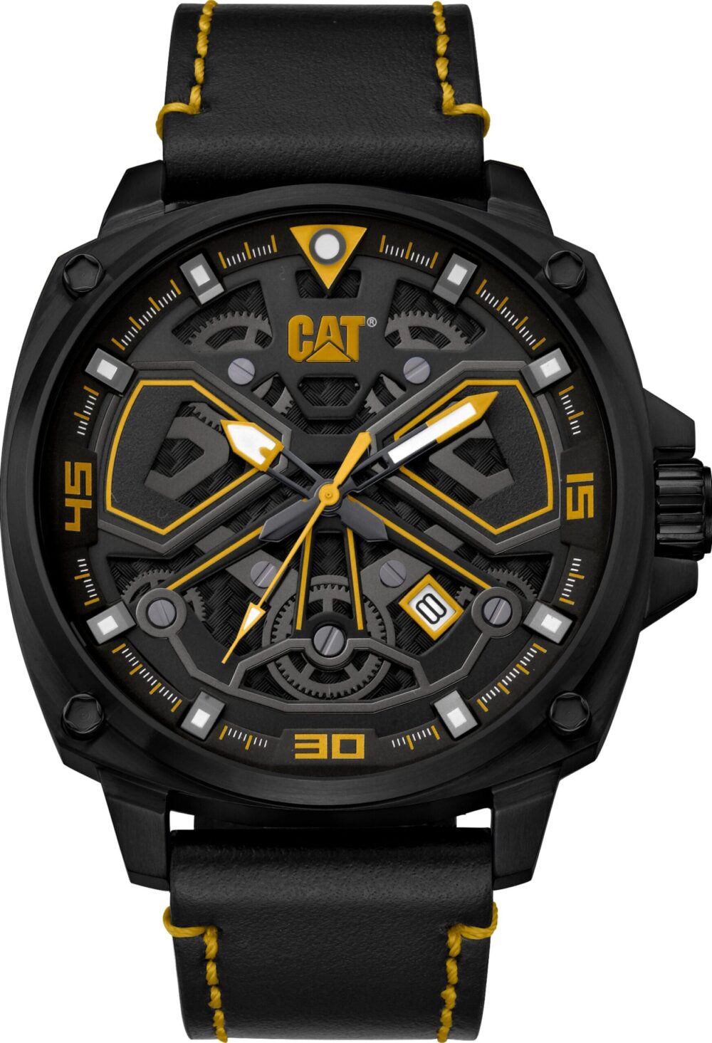 MONTRE AJ TOKYO 3HD  NOIRE/JAUNE