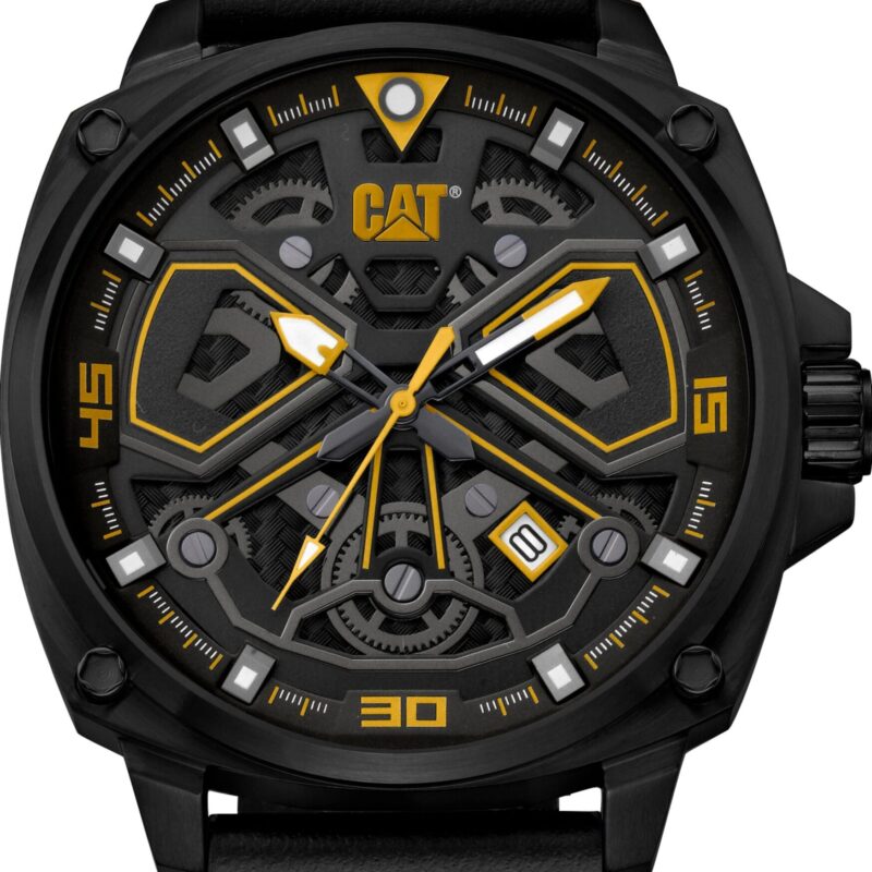 MONTRE AJ TOKYO 3HD  NOIRE/JAUNE