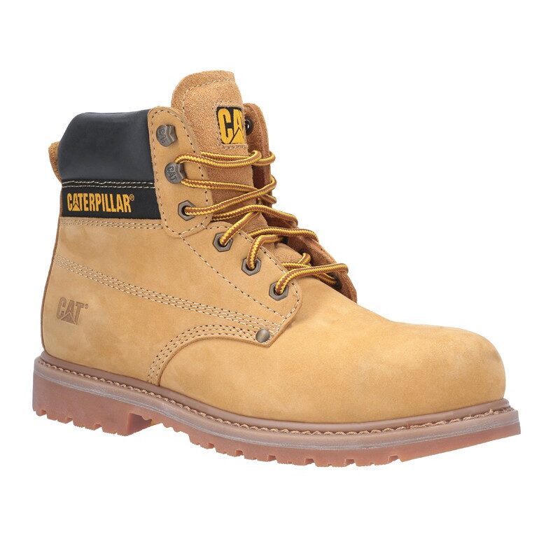 Les chaussures de sécurité Caterpillar Powerplant conviennent parfaitement aux travaux logistiques, de chantier et artisanaux.