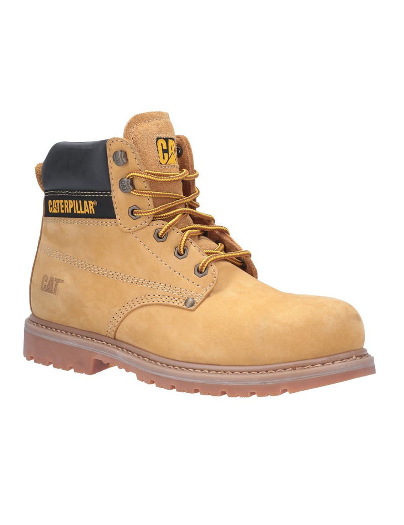 Les chaussures de sécurité Caterpillar Powerplant conviennent parfaitement aux travaux logistiques, de chantier et artisanaux.