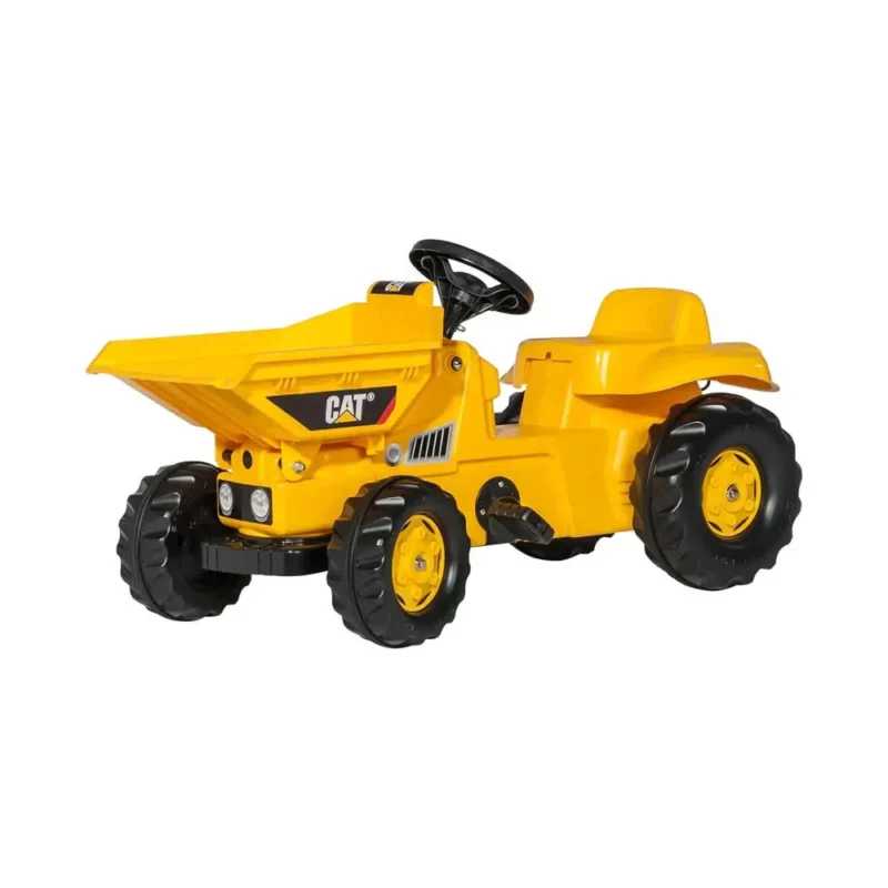 Tracteur à pédales Cat Dump Kid avec benne basculante