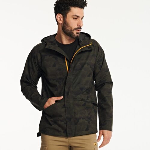 VESTE ESSENTIAL RAIN NIGHT CAMO
