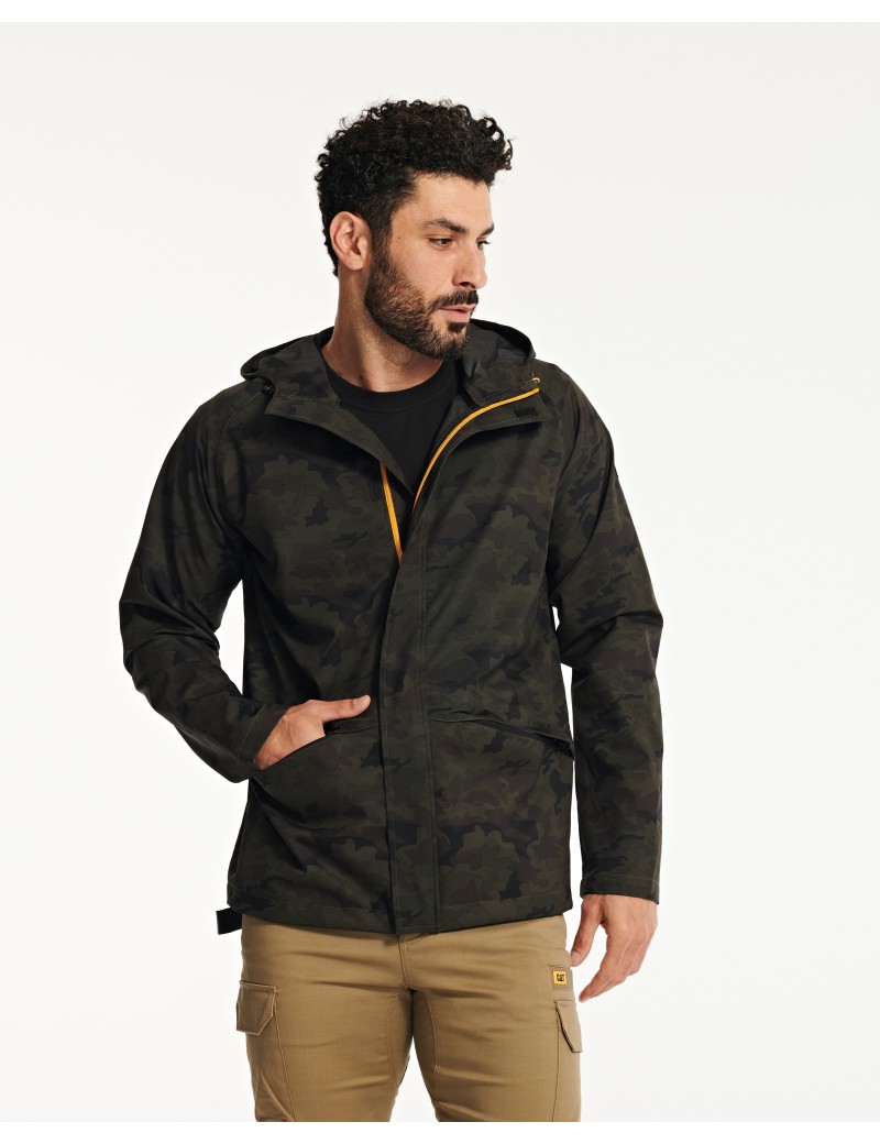 VESTE ESSENTIAL RAIN NIGHT CAMO