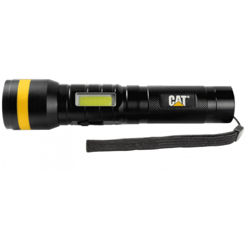 LAMPE TORCHE ALUMINIUM RECHARGEABLE CATERPILLAR 1200 LUMENS