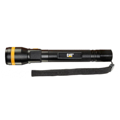 LAMPE TORCHE ALUMINIUM RECHARGEABLE CATERPILLAR 200 LUMENS