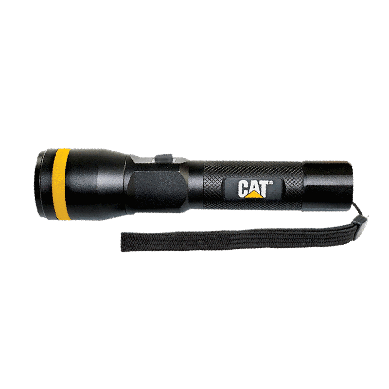 LAMPE TORCHE ALUMINIUM RECHARGEABLE CATERPILLAR 550 LUMENS