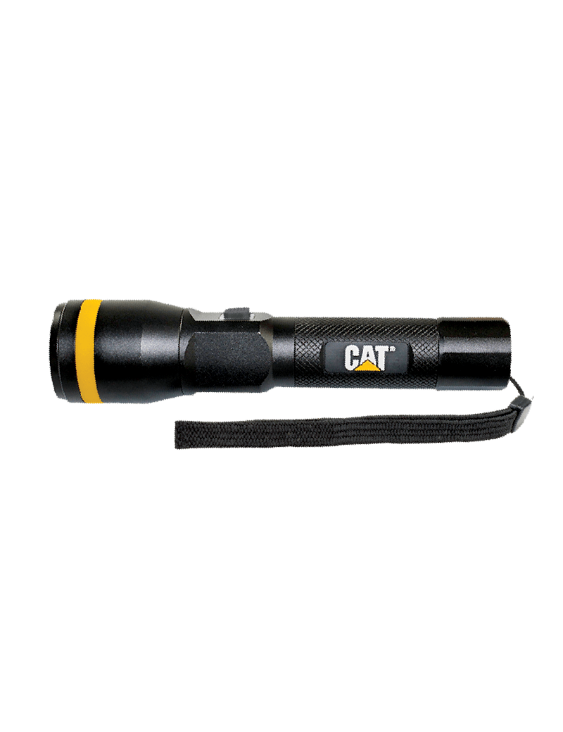 LAMPE TORCHE ALUMINIUM RECHARGEABLE CATERPILLAR 550 LUMENS