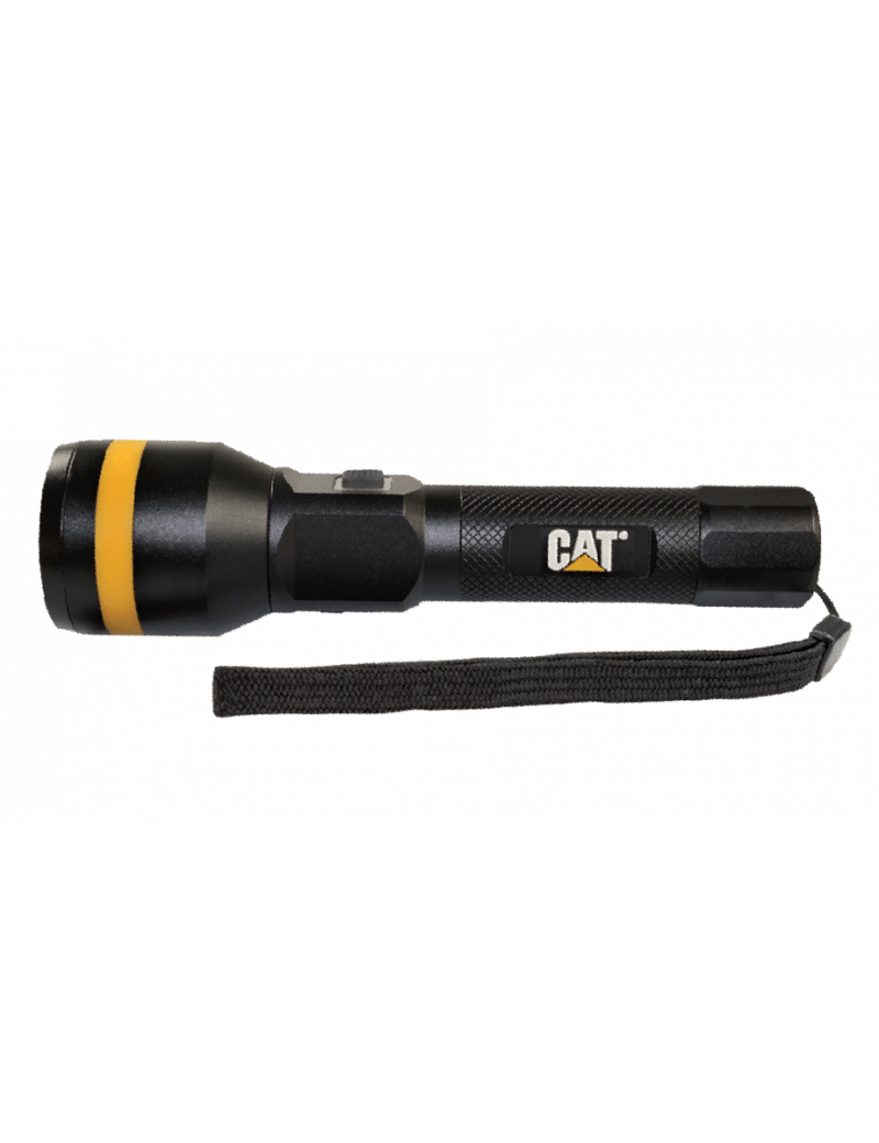 LAMPE TORCHE ALUMINIUM RECHARGEABLE CATERPILLAR 700 LUMENS
