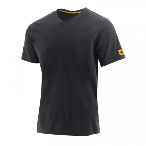 Tee-shirt Caterpillar Trade coton noir