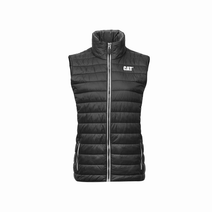 Gilet femme Chicago Caterpillar noir sans manche